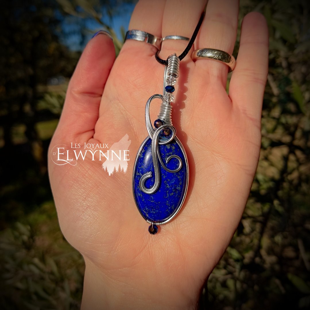 Collier pierre naturelle Lapis Lazuli