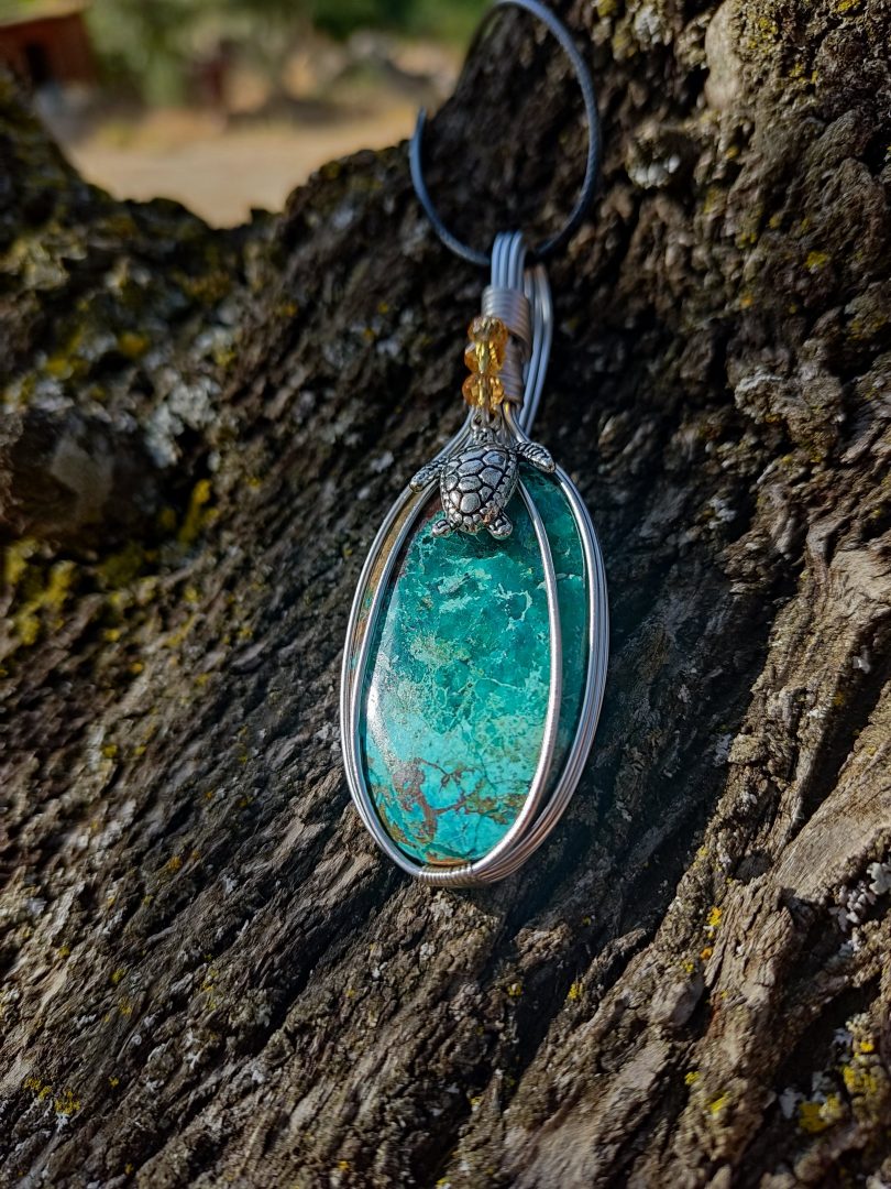 Collier pierre naturelle Shatukite – Image 3