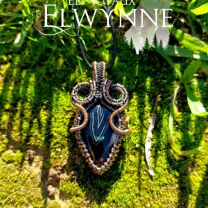 Collier pierre naturelle Agate du Botswana