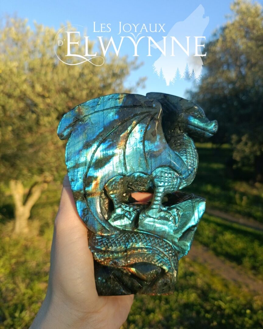 Dragon en labradorite – Image 2