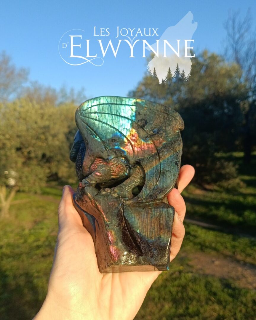 Dragon en labradorite – Image 3