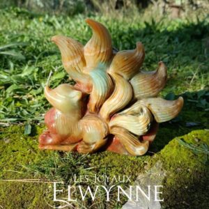 Kitsune en Calcite des Caraïbes