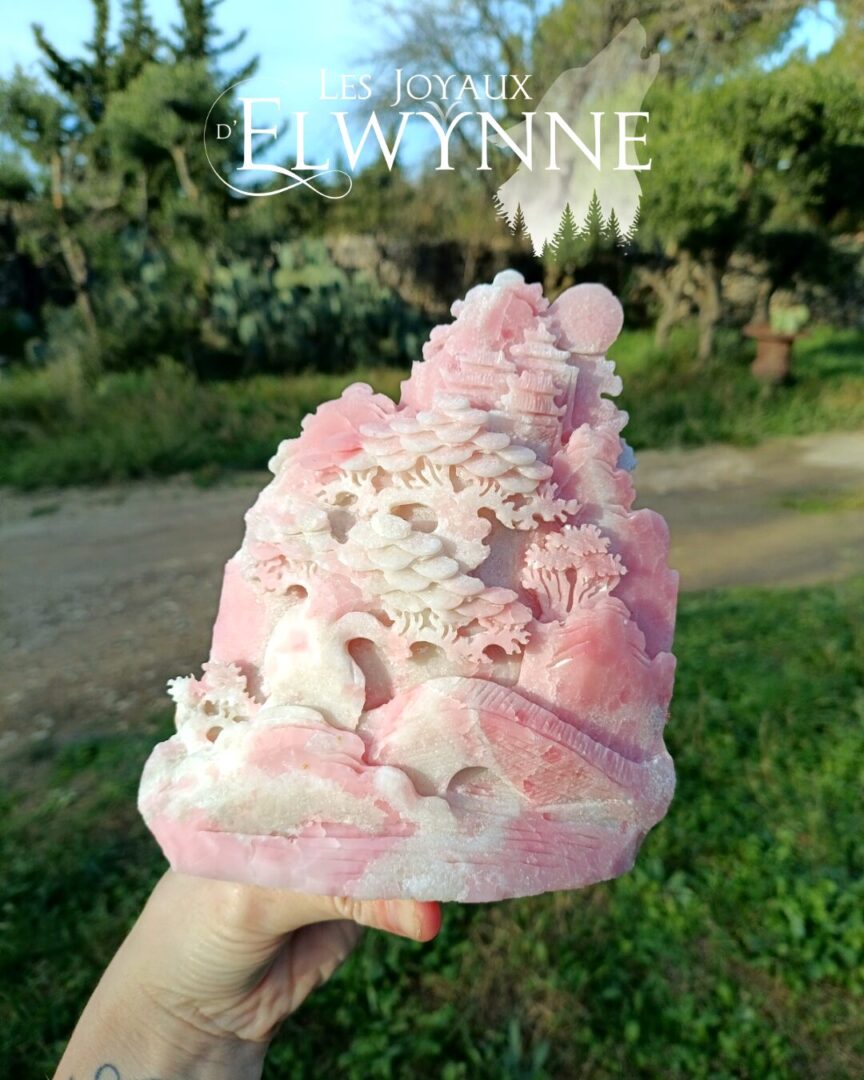 Grand Paysage en Opale rose – Image 2