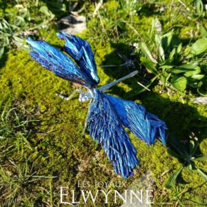 Libellule en tourmaline colorée 3