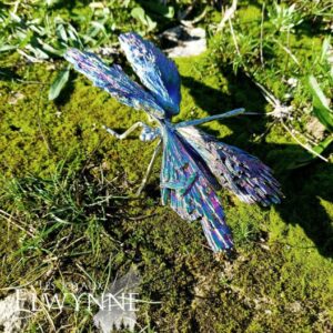 Libellule en tourmaline colorée 2