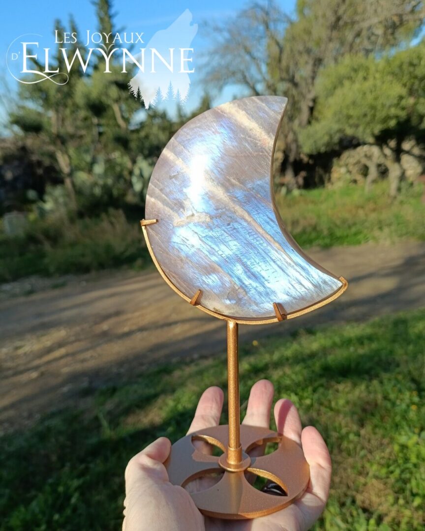 Lune en pierre de lune et pierre de soleil – Image 2