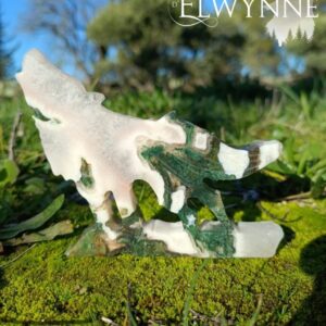 Loup en Agate Mousse 4