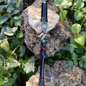 Baguette avec pointe en Obsidienne