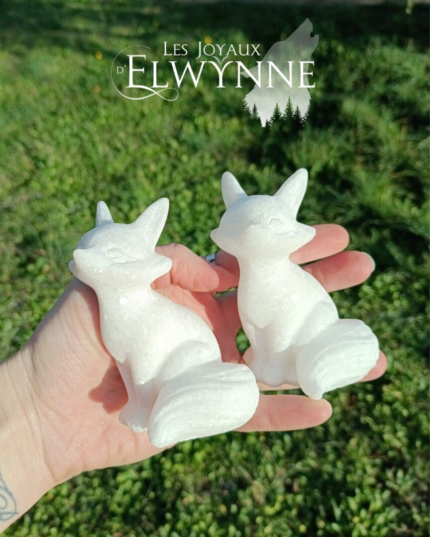 Renard en Jade Blanc – Image 2