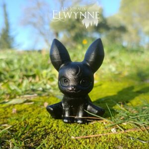 Petit animal en Obsidienne