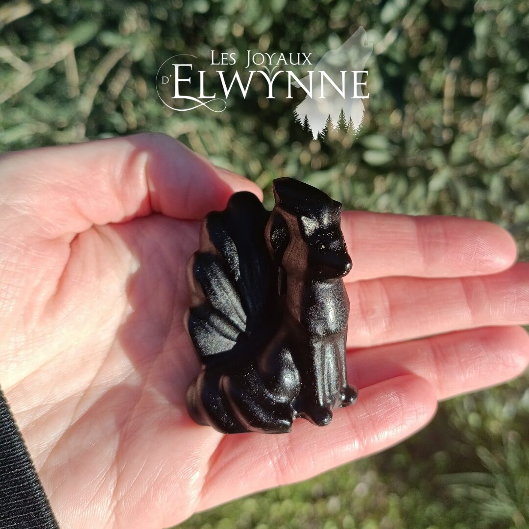 Petit animal en Obsidienne – Image 2