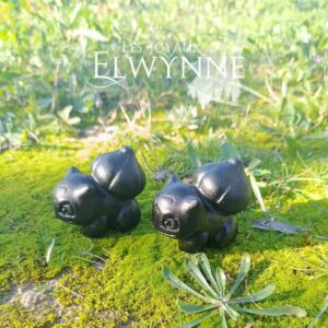 Petit animal en Obsidienne