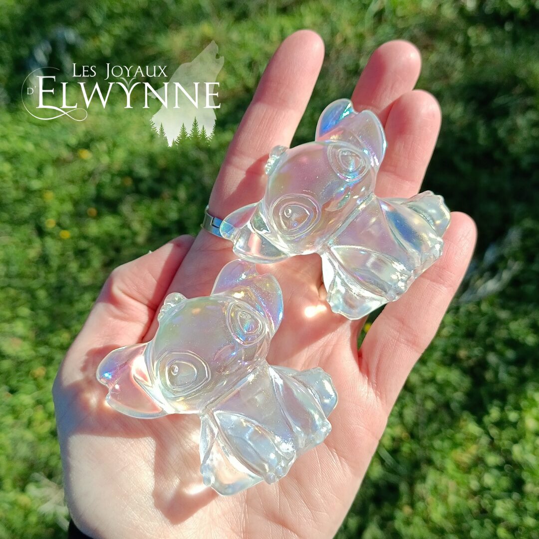 Stitch en Quartz Aura Blanche – Image 3