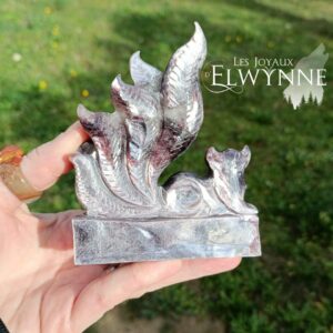 Kitsune (Renard) en mica