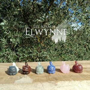 Chat en pierre naturelle