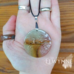 Pendentif Agate Alashan