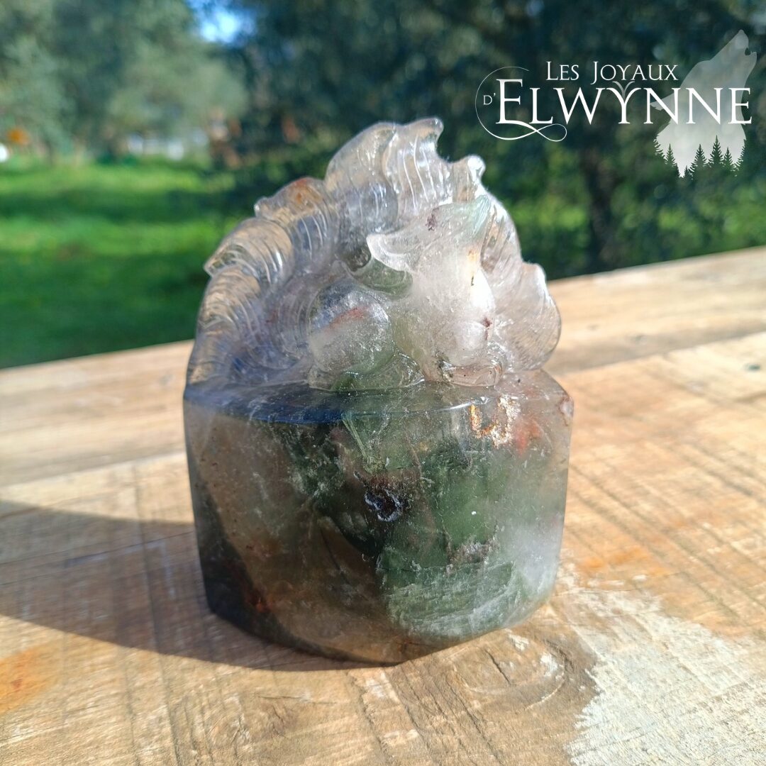 Kitsune (Renard) Quartz Jardin – Image 5