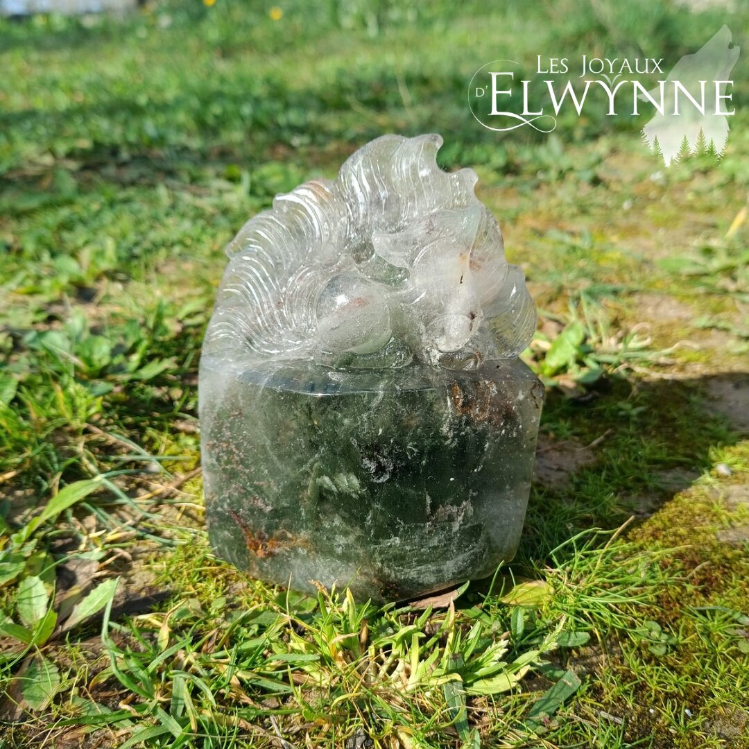 Kitsune (Renard) Quartz Jardin – Image 3