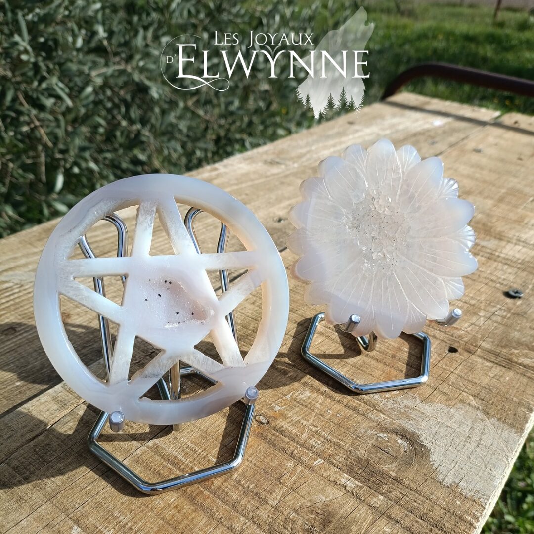 Symbole en Agate Druzy – Image 3
