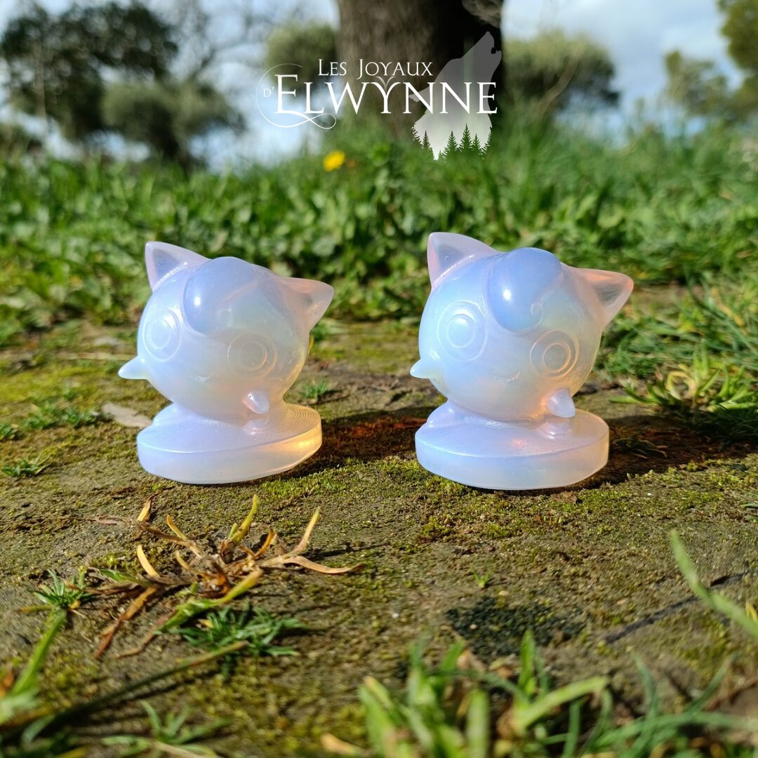 Animal en Opalite rose