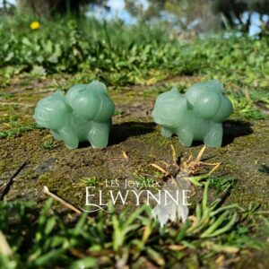 Animal en Aventurine verte