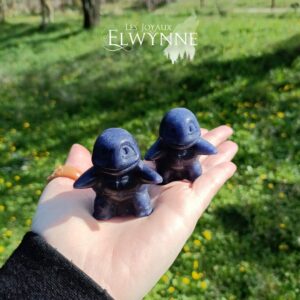 Animal en Aventurine bleue