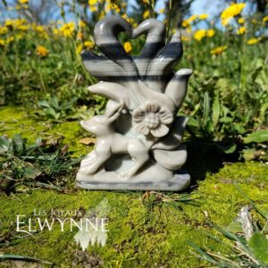 Kitsune (Renard) en Jaspe Tai chi