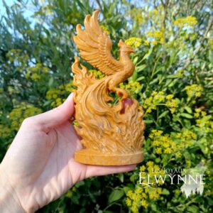 Phénix en Jade jaune