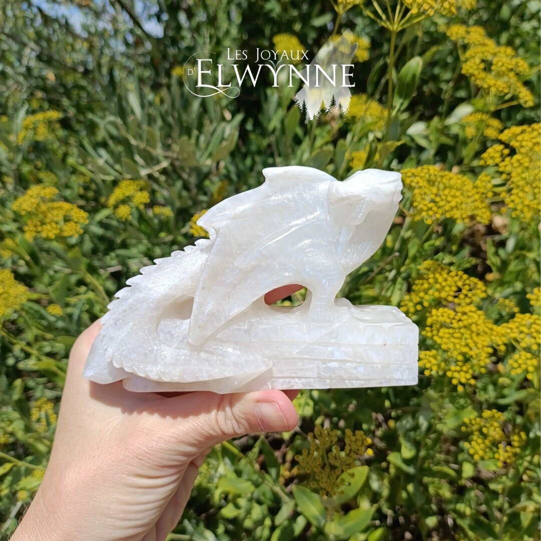 Dragon en Pierre de Lune – Image 3